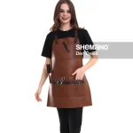 Deri Kuaför Önlüğü